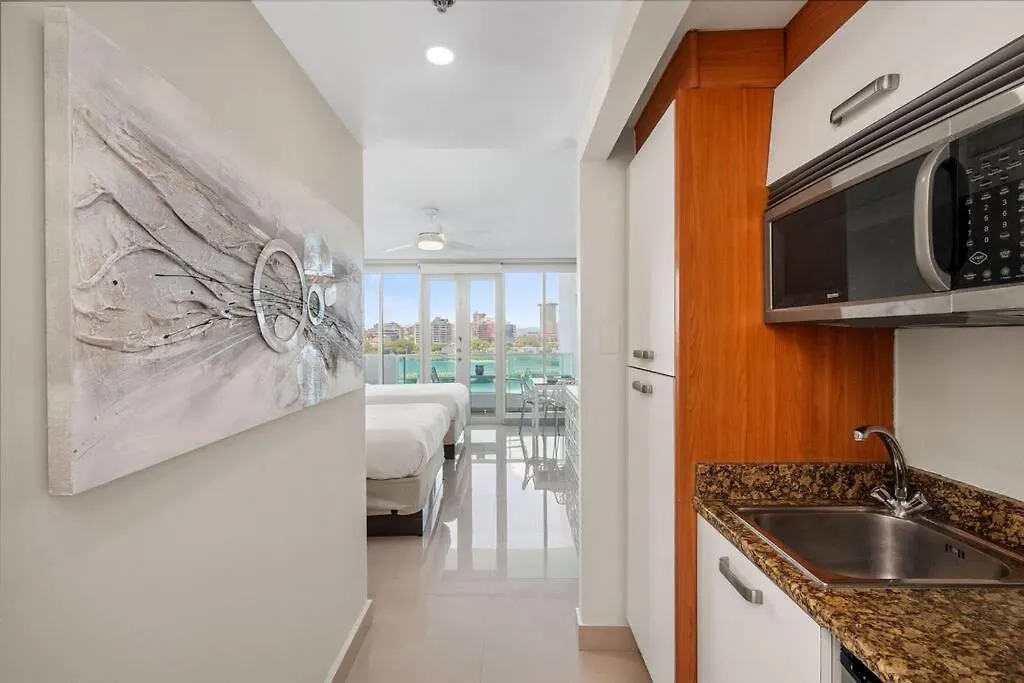 Appartamento The Sunrise Studio With Ocean View L 2 Queen Beds San Juan